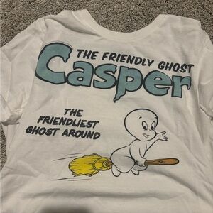 Casper The Friendly Ghost White Tee